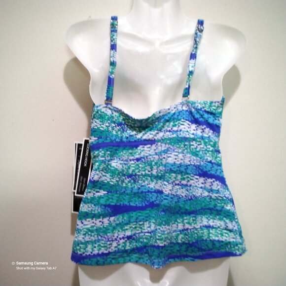 Real Bodies Real Solutions Slimming Tankini NWT Adjustab. Locking Straps Various - Picture 2 of 3